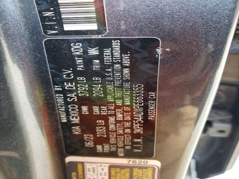 Aukcja sprzedaży 2023 Kia Forte, vin: 3KPF54ADXPE663355, numer aukcji: 41652616