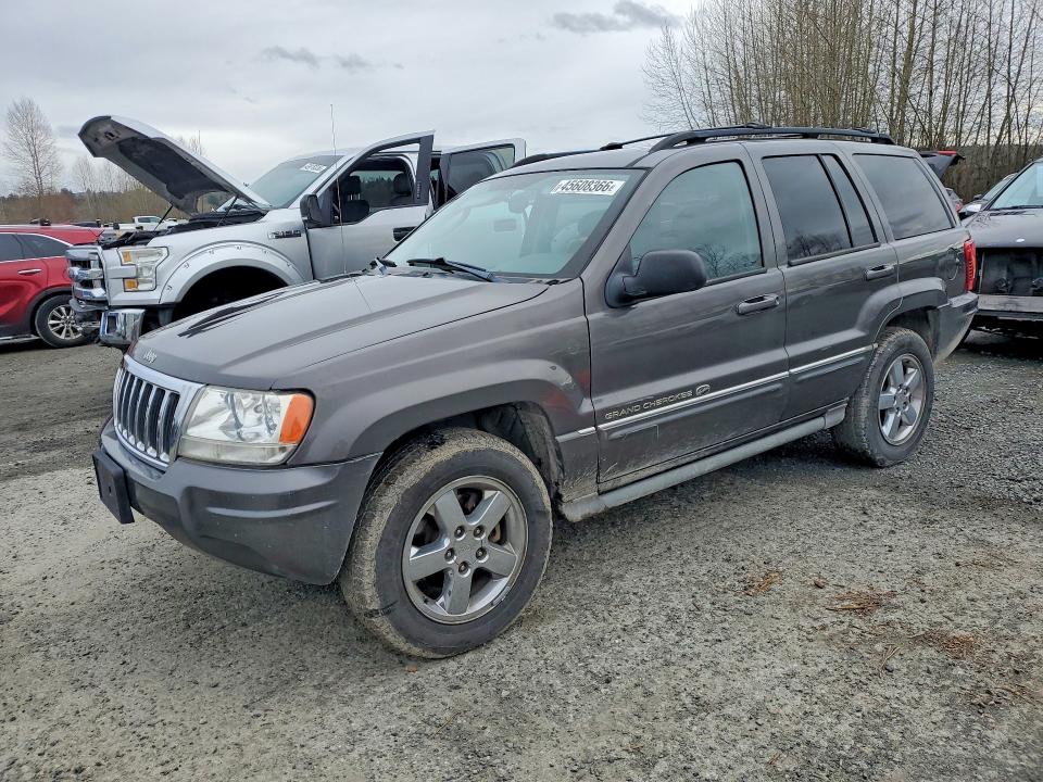 2004 Jeep Grand Cherokee მანქანა იყიდება აუქციონზე, vin: 1J8GW68J24C398693, აუქციონის ნომერი: 45608366
