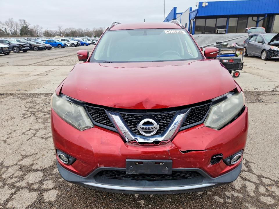 47725026 :رقم المزاد ، 5N1AT2MV0FC922624 vin ، 2015 Nissan Rogue مزاد بيع