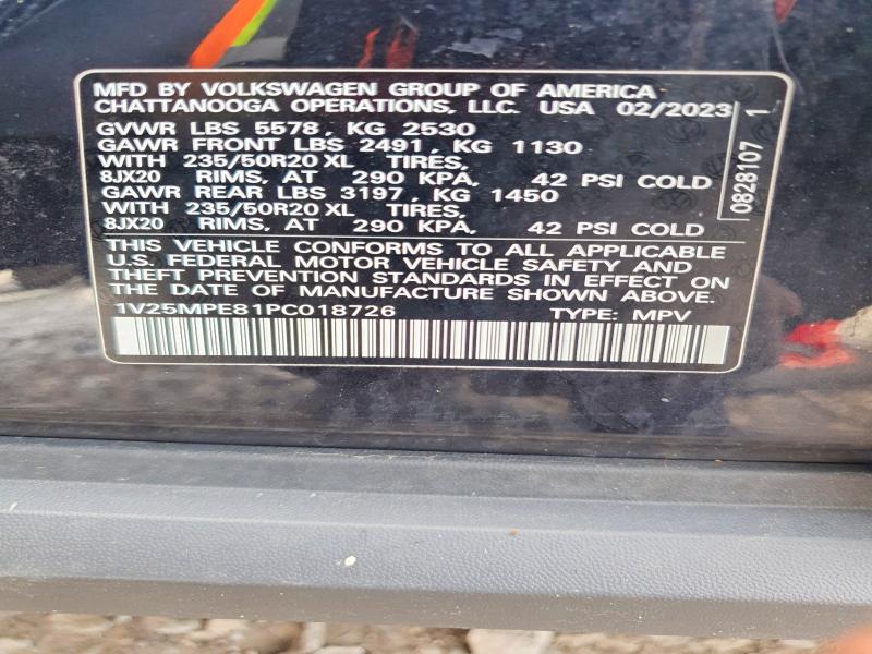 Aukcja sprzedaży 2023 Volkswagen Id.4, vin: 1V25MPE81PC018726, numer aukcji: 41730196