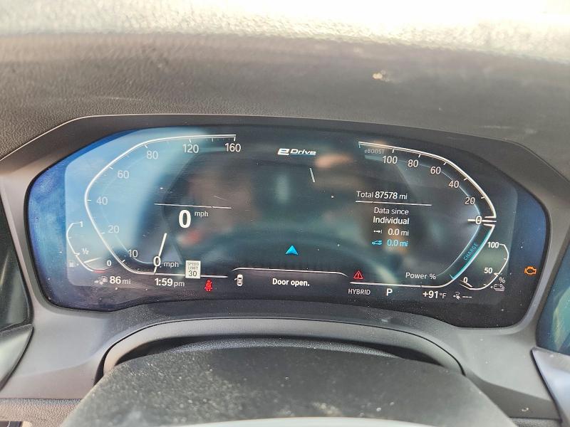 2021 Bmw 330e მანქანა იყიდება აუქციონზე, vin: 3MW5P7J0XM8B95073, აუქციონის ნომერი: 48360226