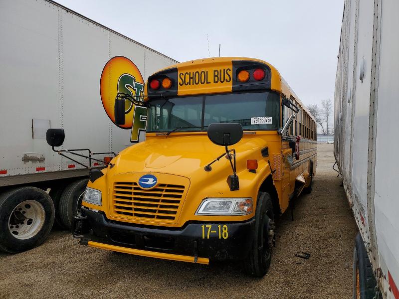 79163075 :رقم المزاد ، 1BAKGCEA6JF336848 vin ، 2018 Bluebird School Bus مزاد بيع