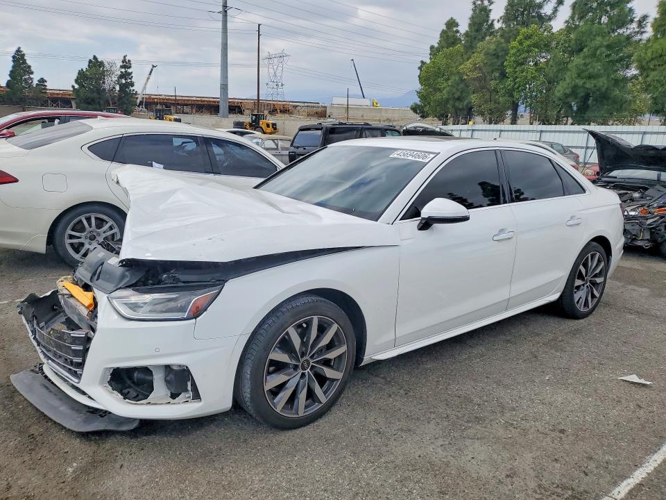 Продажа на аукционе авто 2021 Audi A4, vin: WAUABAF44MA052873, номер лота: 45694606
