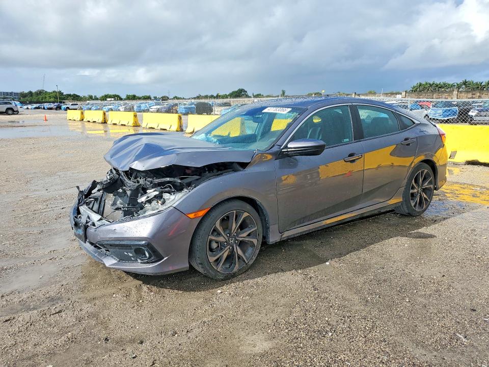 Продаж на аукціоні авто 2019 Honda Civic, vin: 2HGFC2F87KH579790, номер лоту: 47783066