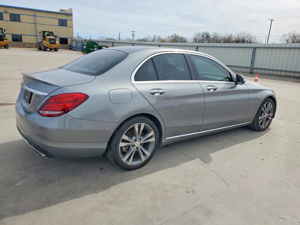 2015 Mercedes-benz C მანქანა იყიდება აუქციონზე, vin: 55SWF4JB3FU091967, აუქციონის ნომერი: 46134596