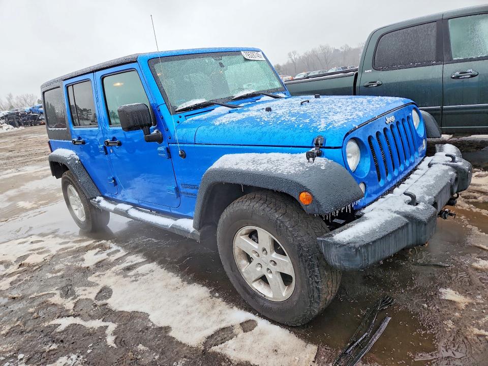 Продажа на аукционе авто 2016 Jeep Wrangler Unlimited, vin: 1C4BJWDG5GL151568, номер лота: 79528745