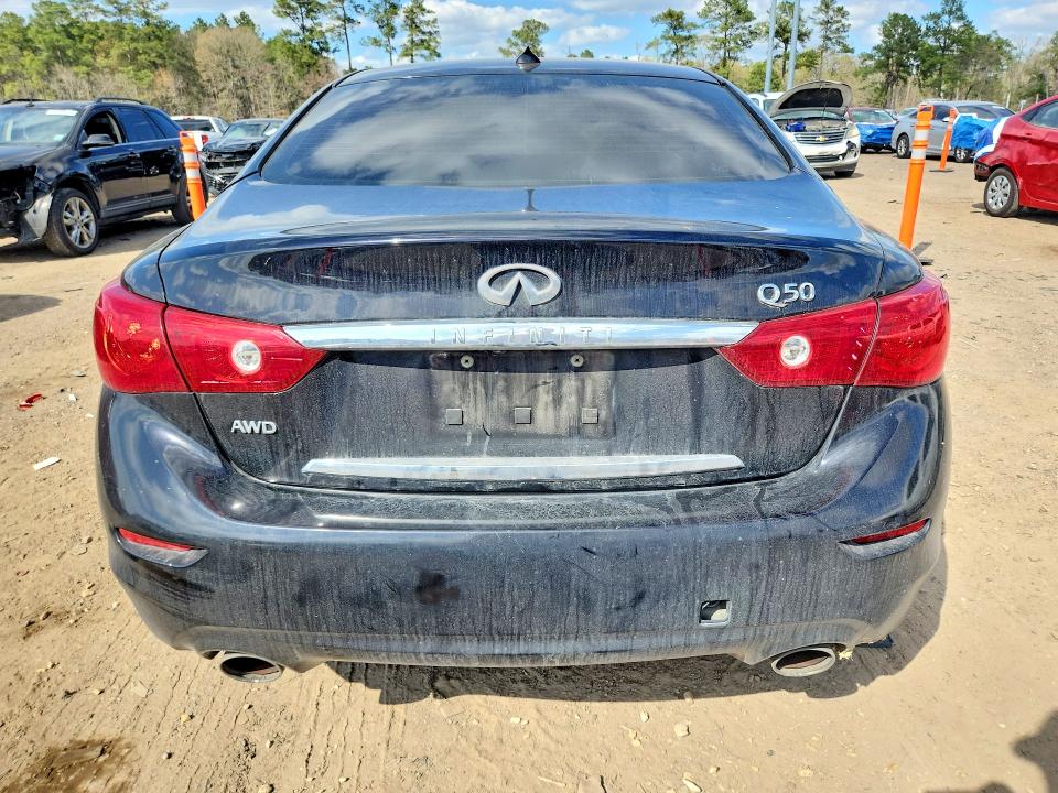 79739125 :رقم المزاد ، JN1BV7AR9FM412924 vin ، 2015 Infiniti Q50 مزاد بيع