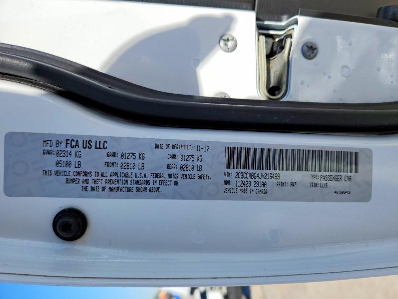 Продажа на аукционе авто 2018 Chrysler 300, vin: 2C3CCABG4JH216469, номер лота: 47002646