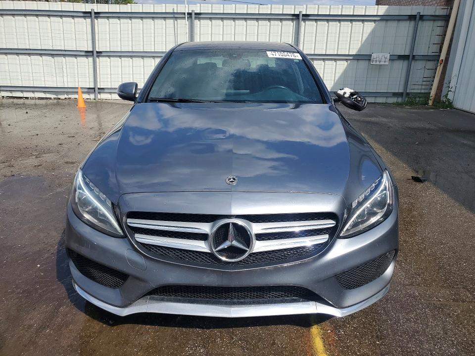 2018 Mercedes-benz C მანქანა იყიდება აუქციონზე, vin: 55SWF4JB1JU240093, აუქციონის ნომერი: 47108476