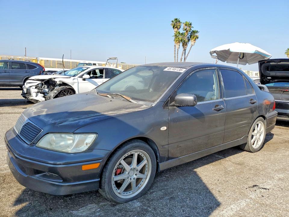 46746136 :رقم المزاد ، JA3AJ86E52U066279 vin ، 2002 Mitsubishi Lancer مزاد بيع