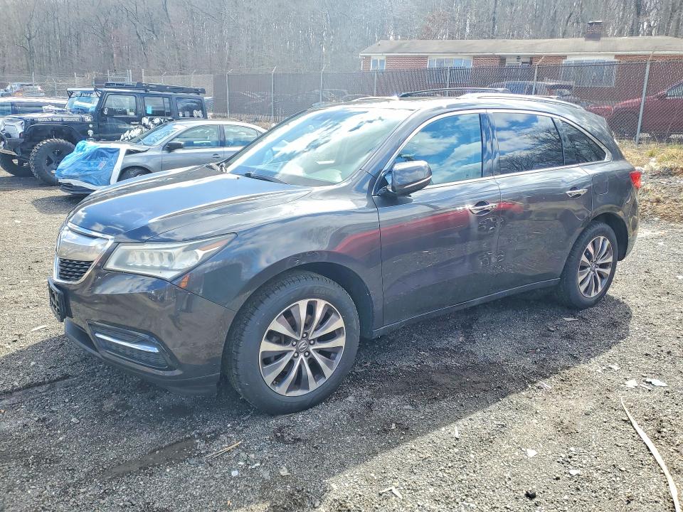 Продаж на аукціоні авто 2015 Acura Mdx, vin: 5FRYD4H63FB012904, номер лоту: 48826956