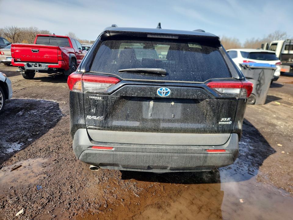 2021 Toyota Rav4 Hybrid მანქანა იყიდება აუქციონზე, vin: JTMB6RFV6MD040757, აუქციონის ნომერი: 45504766