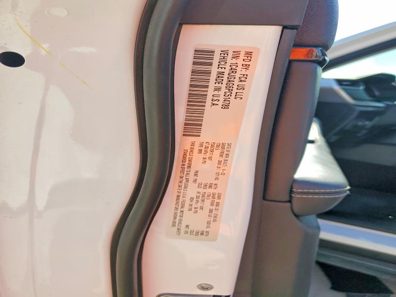 79613645 :رقم المزاد ، 1C4RJGAG6PC514789 vin ، 2023 Jeep Gr Cher مزاد بيع