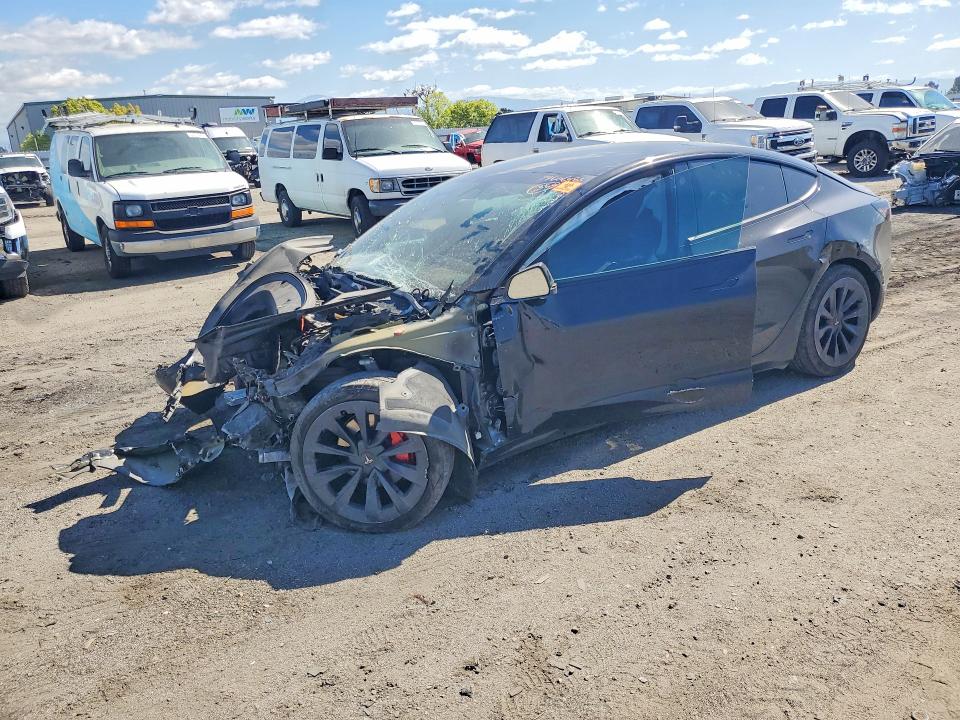 2021 Tesla Model 3 მანქანა იყიდება აუქციონზე, vin: 5YJ3E1EBXMF980200, აუქციონის ნომერი: 79606485