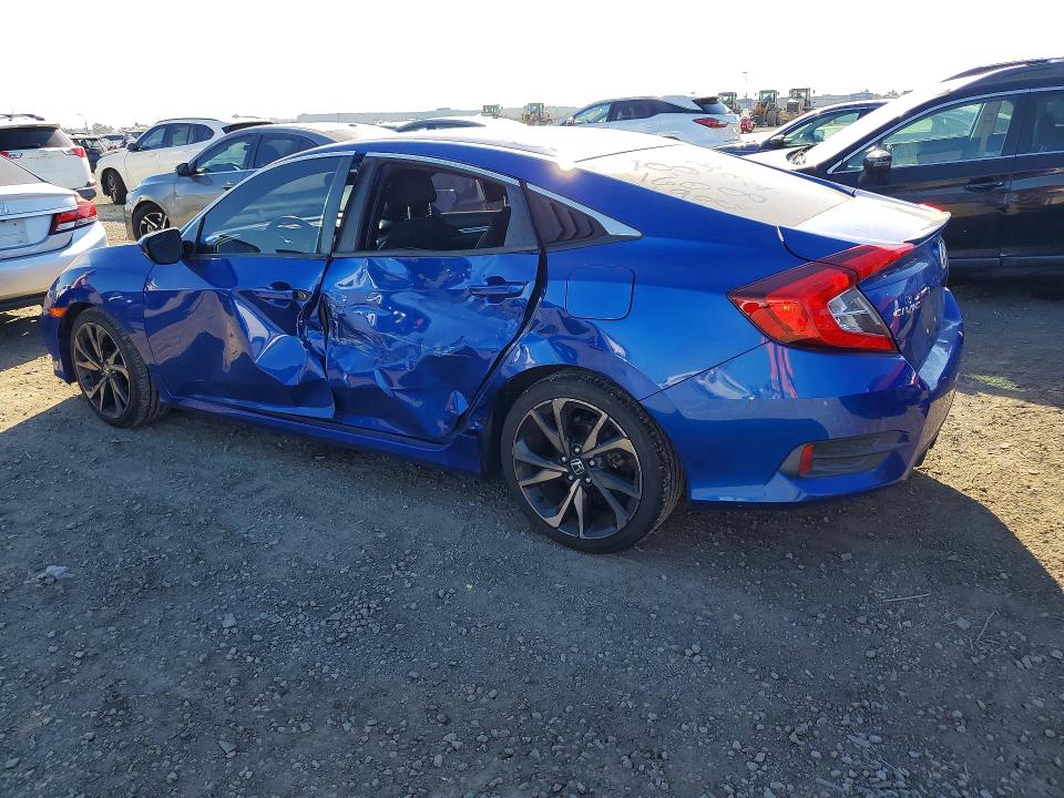 Aukcja sprzedaży 2020 Honda Civic, vin: 2HGFC2F82LH588446, numer aukcji: 46758526