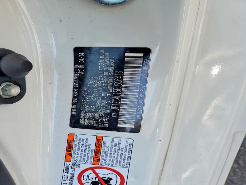 47643416 :رقم المزاد ، JF1ZCAC15E9606413 vin ، 2014 Subaru Brz مزاد بيع