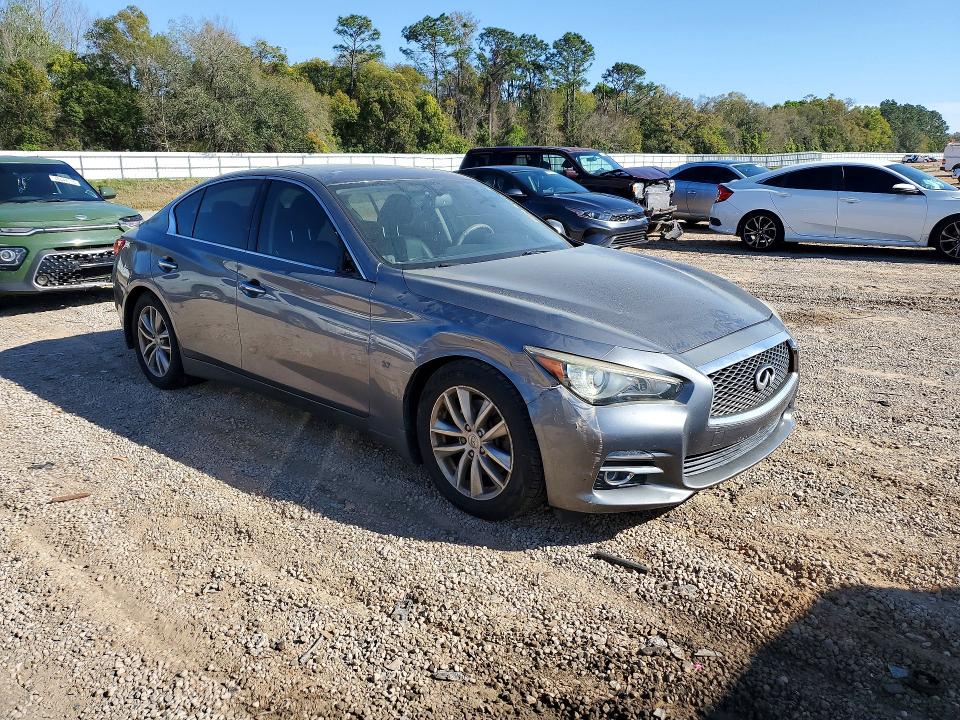 Продажа на аукционе авто 2014 Infiniti Q50, vin: JN1BV7AP6EM688815, номер лота: 45863406