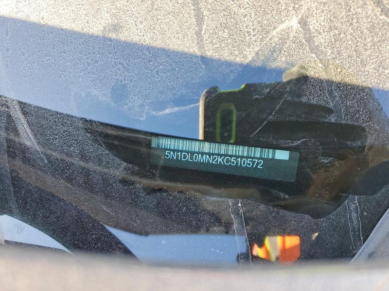 79944735 :رقم المزاد ، 5N1DL0MN2KC510572 vin ، 2019 Infiniti Qx60 مزاد بيع