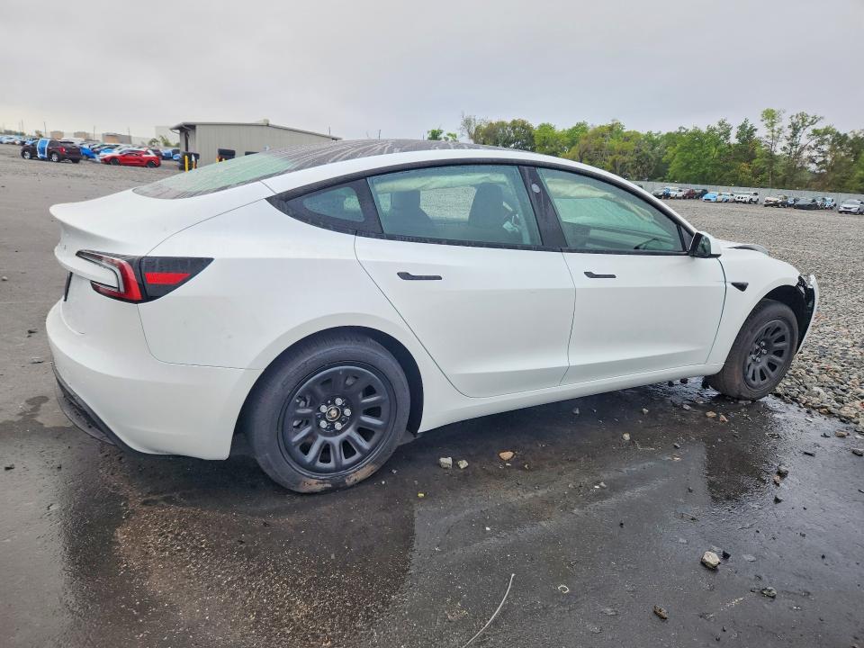 Продажа на аукционе авто 2025 Tesla Model 3, vin: 5YJ3E1EA4SF131586, номер лота: 46009196