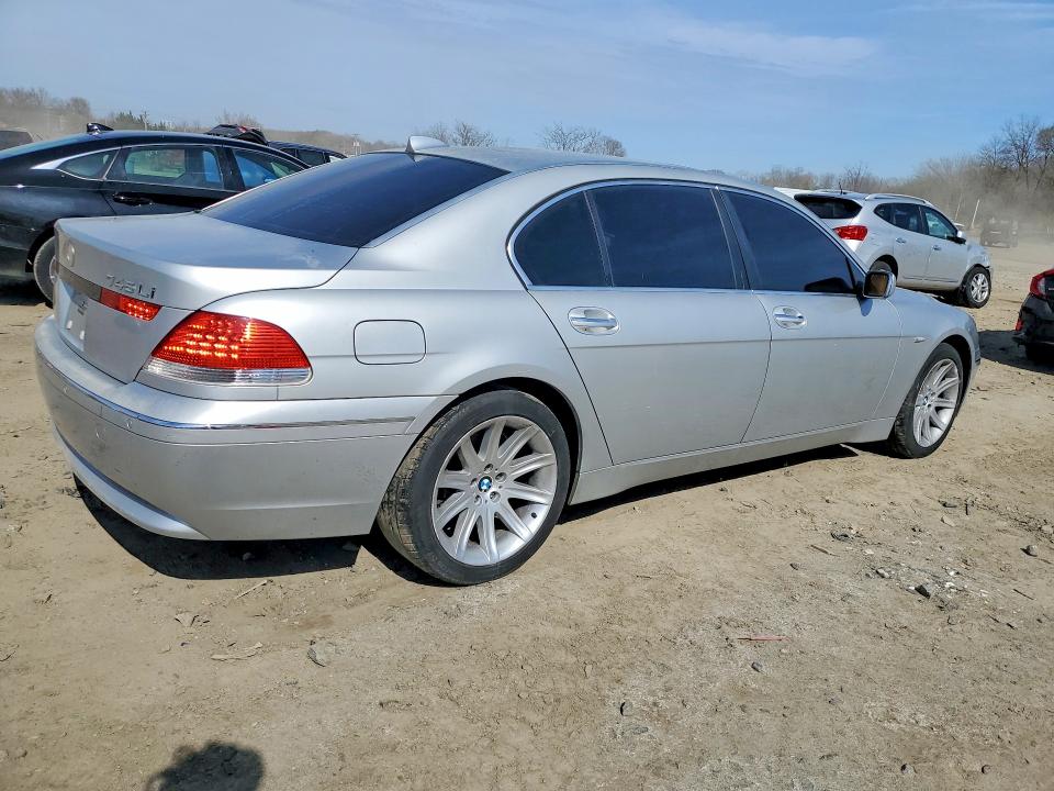 47547496 :رقم المزاد ، WBAGN63545DS59047 vin ، 2005 Bmw 745 مزاد بيع