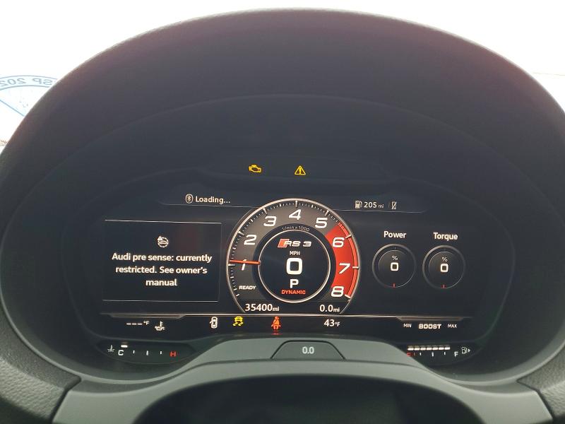 Aukcja sprzedaży 2018 Audi Rs3, vin: WUABWGFF8J1901630, numer aukcji: 79890825