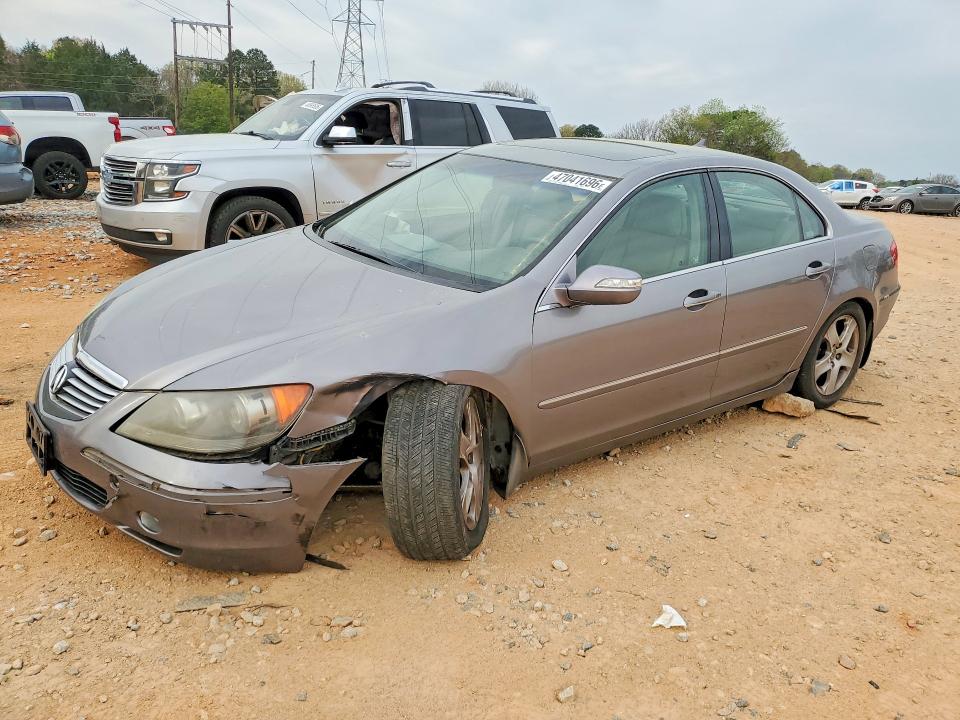 47041696 :رقم المزاد ، JH4KB16555C019823 vin ، 2005 Acura Rl مزاد بيع