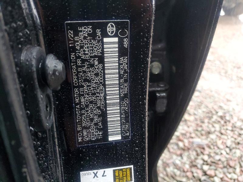 Aukcja sprzedaży 2023 Toyota Corolla, vin: JTDB4MEE8PJ002298, numer aukcji: 45487016