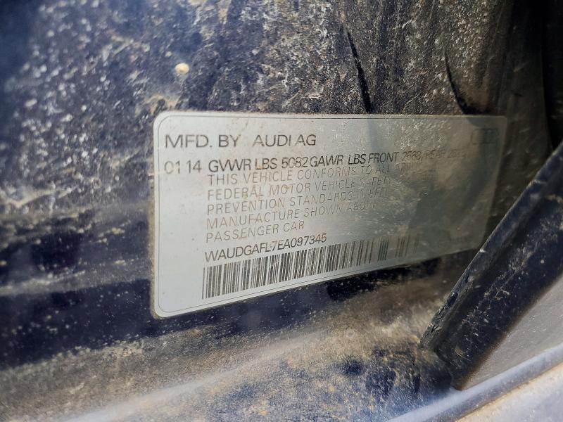 Продажа на аукционе авто 2014 Audi S4, vin: WAUDGAFL7EA097345, номер лота: 77274005