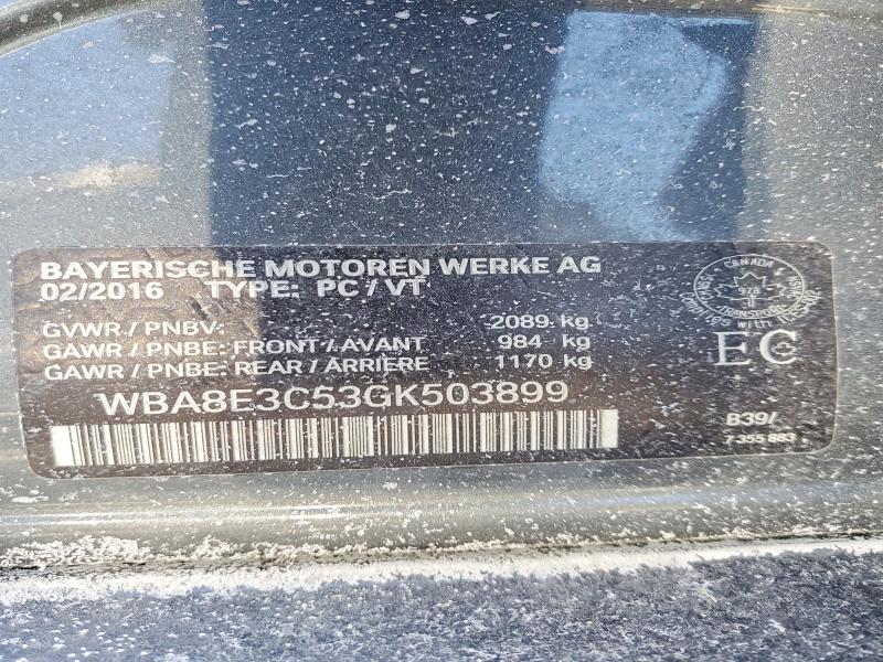 Aukcja sprzedaży 2016 Bmw 328, vin: WBA8E3C53GK503899, numer aukcji: 76386075