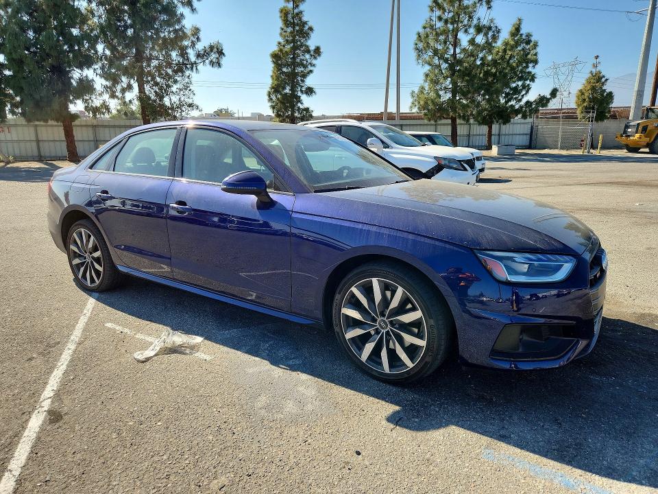 2024 Audi A4 მანქანა იყიდება აუქციონზე, vin: WAUBBAF43RN000932, აუქციონის ნომერი: 47579076