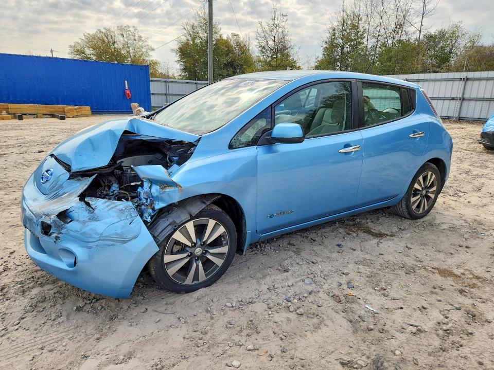 2015 Nissan Leaf მანქანა იყიდება აუქციონზე, vin: 1N4AZ0CP9FC325603, აუქციონის ნომერი: 46294066