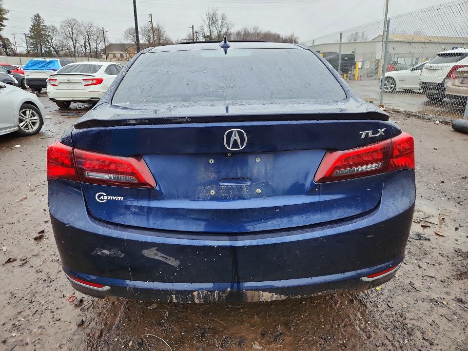2015 Acura Tlx მანქანა იყიდება აუქციონზე, vin: 19UUB1F32FA011203, აუქციონის ნომერი: 78412385