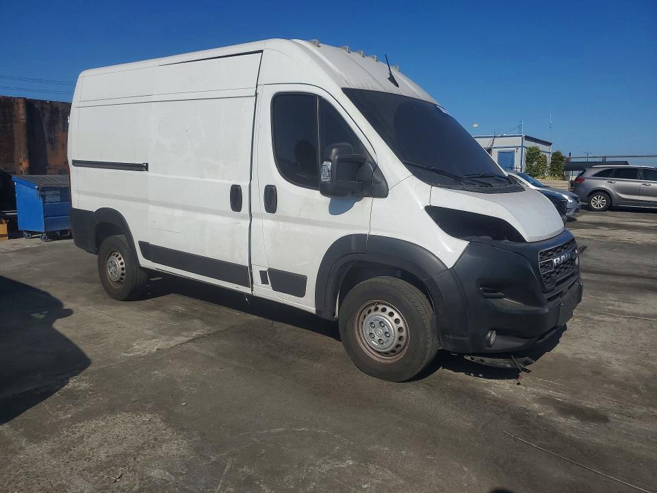 47383576 :رقم المزاد ، 3C6LRVBG3RE124902 vin ، 2024 Ram Promaster 1500 مزاد بيع