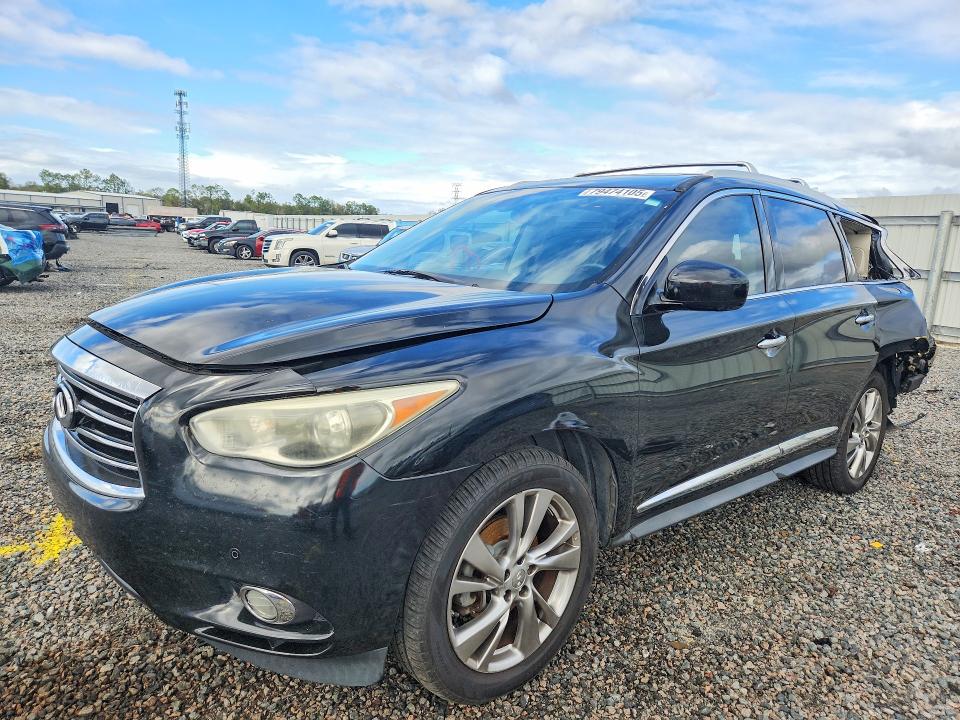 79474105 :رقم المزاد ، 5N1AL0MN1DC330327 vin ، 2013 Infiniti Jx35 مزاد بيع