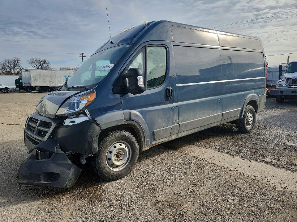 47452646 :رقم المزاد ، 3C6TRVDG6JE159127 vin ، 2018 Ram Promaster 2500 مزاد بيع