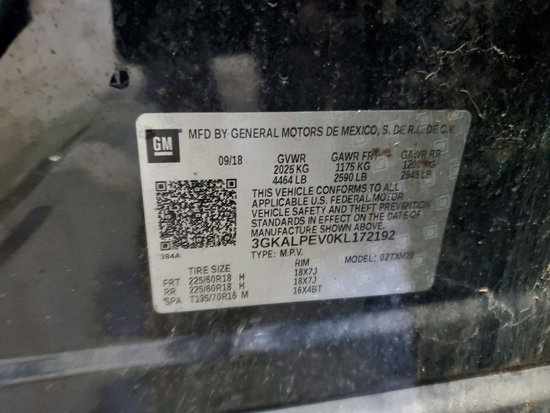 Продаж на аукціоні авто 2019 Gmc Terrain, vin: 3GKALPEV0KL172192, номер лоту: 47924546