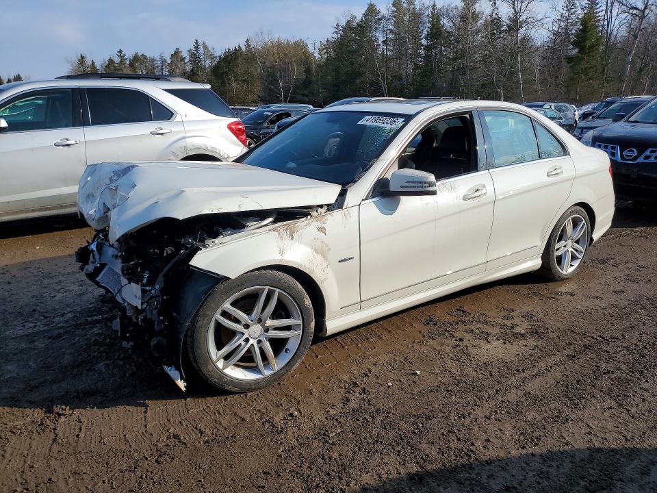Auction sale of the 2012 Mercedes-benz C, vin: WDDGF8FB0CF916799, lot number: 41959336