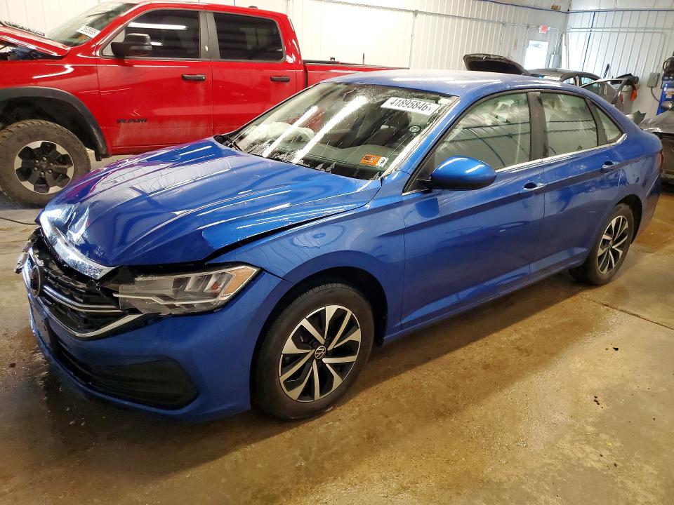 41895846 :رقم المزاد ، 3VW5M7BU2RM041871 vin ، 2024 Volkswagen Jetta مزاد بيع