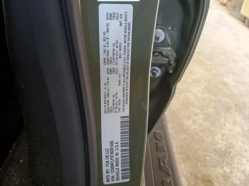 79409695 :رقم المزاد ، 1C6SRFLPXTN201493 vin ، 2026 Ram 1500 مزاد بيع