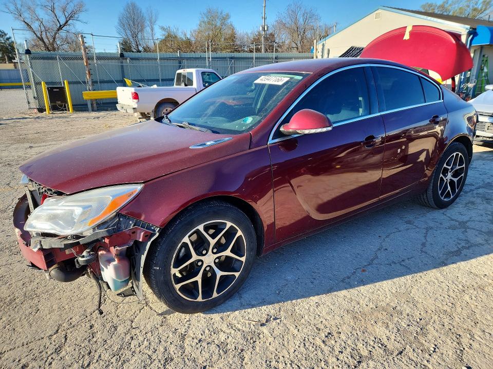 45947166 :رقم المزاد ، 2G4GL5EX3H9119764 vin ، 2017 Buick Regal مزاد بيع