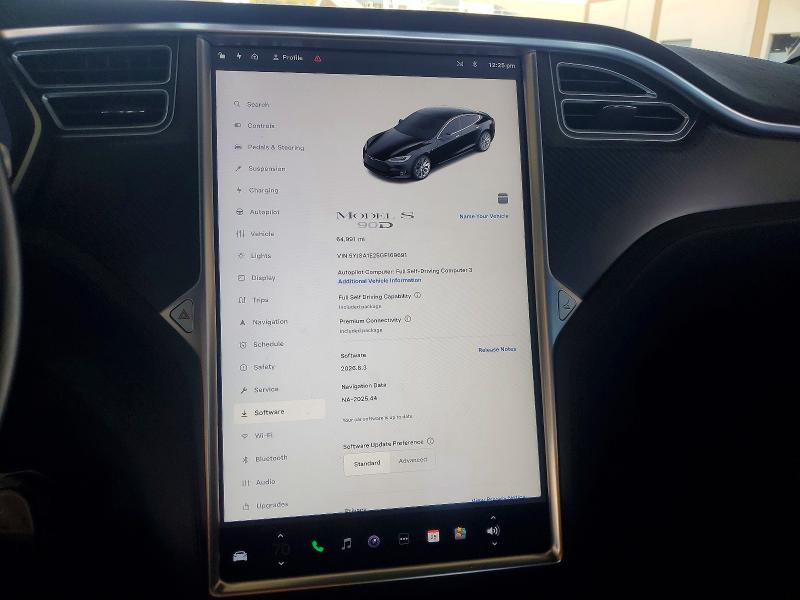 Auction sale of the 2016 Tesla Model S, vin: 5YJSA1E25GF169691, lot number: 47300806