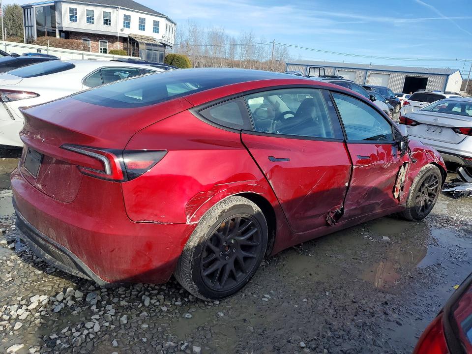 2025 Tesla Model 3 მანქანა იყიდება აუქციონზე, vin: 5YJ3E1EA4SF933216, აუქციონის ნომერი: 79789825