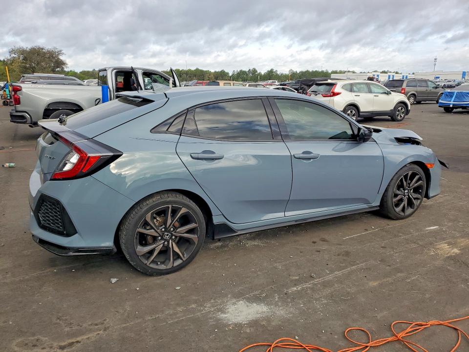 45520766 :رقم المزاد ، SHHFK7H46HU228097 vin ، 2017 Honda Civic مزاد بيع