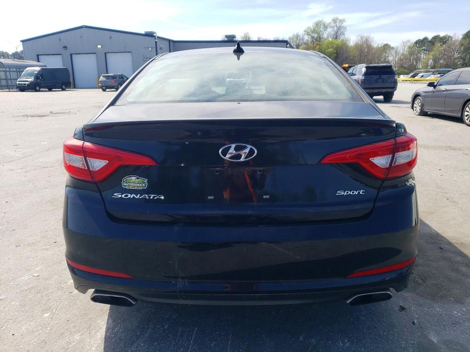 2015 Hyundai Sonata მანქანა იყიდება აუქციონზე, vin: 5NPE34AF7FH097488, აუქციონის ნომერი: 45757566