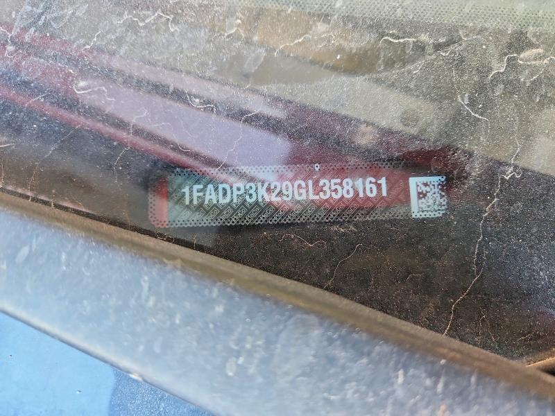 Aukcja sprzedaży 2016 Ford Focus, vin: 1FADP3K29GL358161, numer aukcji: 41732646