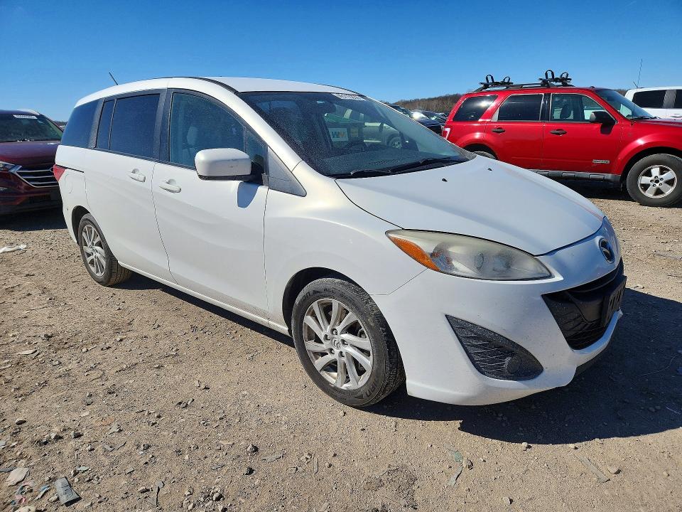 46110256 :رقم المزاد ، JM1CW2BL7C0117464 vin ، 2012 Mazda 5 مزاد بيع