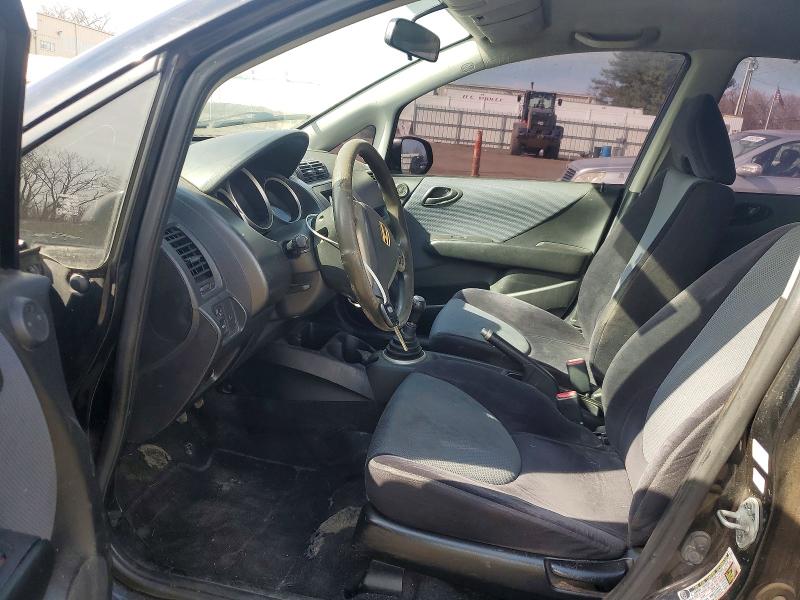 47691876 :رقم المزاد ، JHMGD37687S046381 vin ، 2007 Honda Fit مزاد بيع