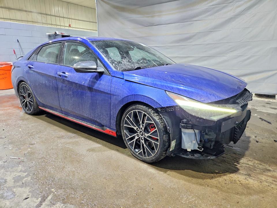 Auction sale of the 2022 Hyundai Elantra N, vin: KMHLW4AK9NU008578, lot number: 79971845