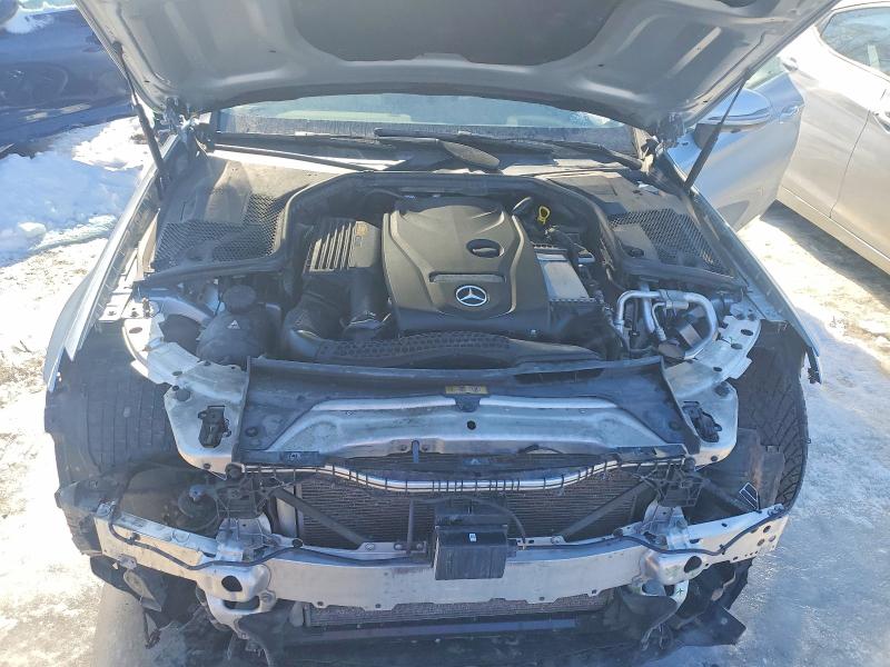 2018 Mercedes-benz C მანქანა იყიდება აუქციონზე, vin: WDDWJ4KB4JF616348, აუქციონის ნომერი: 79523165