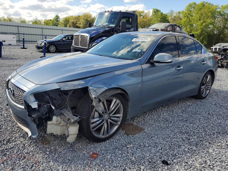 2014 Infiniti Q50 მანქანა იყიდება აუქციონზე, vin: JN1BV7APXEM690664, აუქციონის ნომერი: 47574726